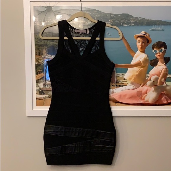 Stretta black bandage dress - Picture 4 of 12